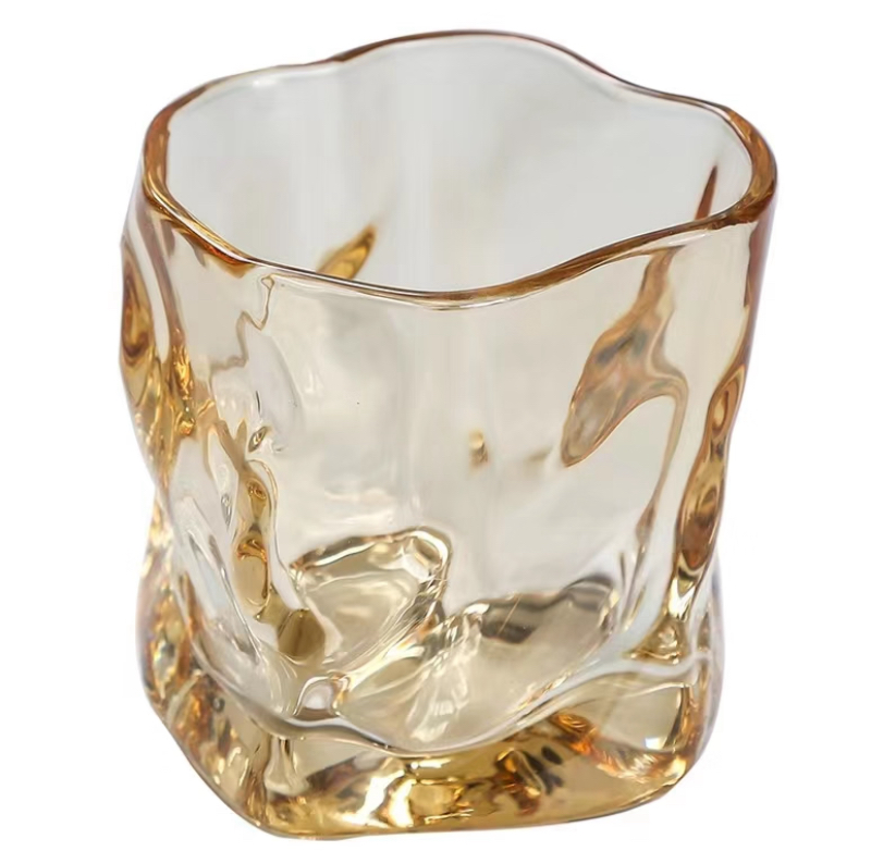 COMBO VASO WISKERO DE VIDRIO COLOR (Caja 6UD)